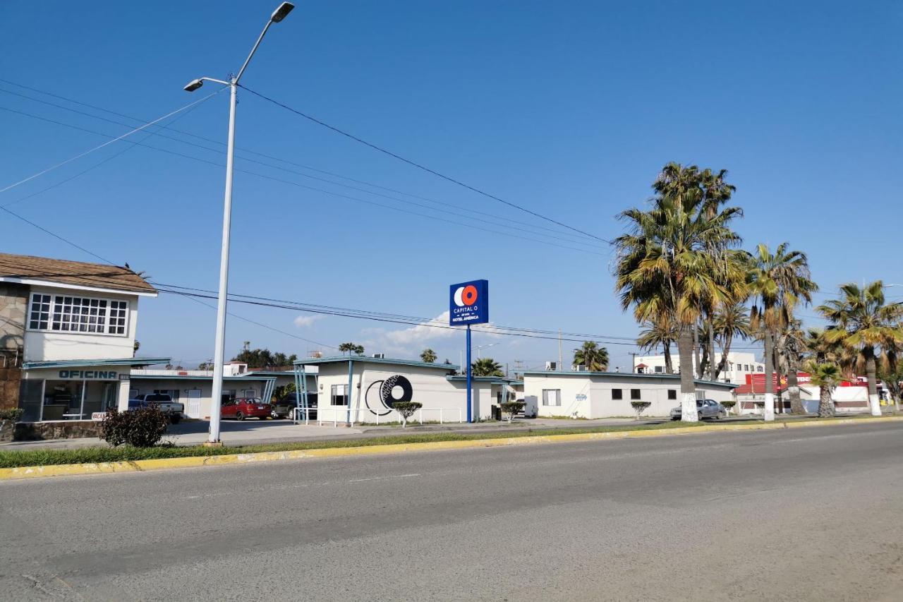 Capital O Hotel America Ensenada Bagian luar foto